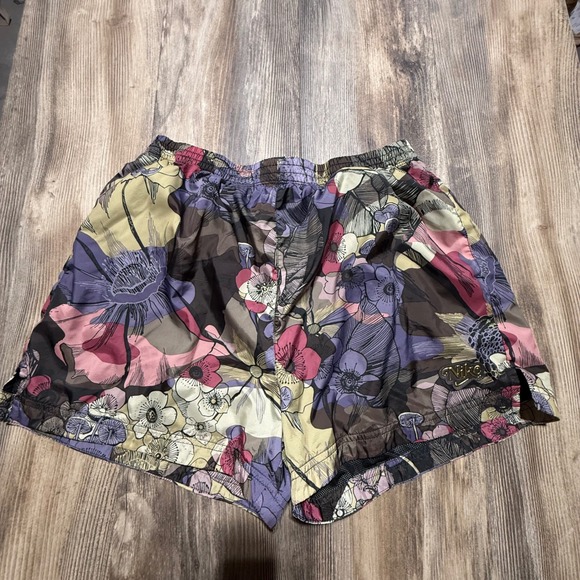 Nike Pants - Nike Shorts Floral Mushroom Print Multi-Color Streetwear